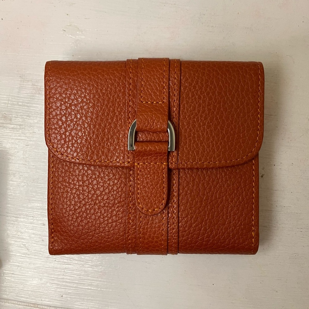Longchamp leather wallet